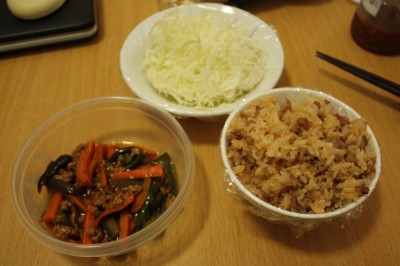 今日の晩ご飯
